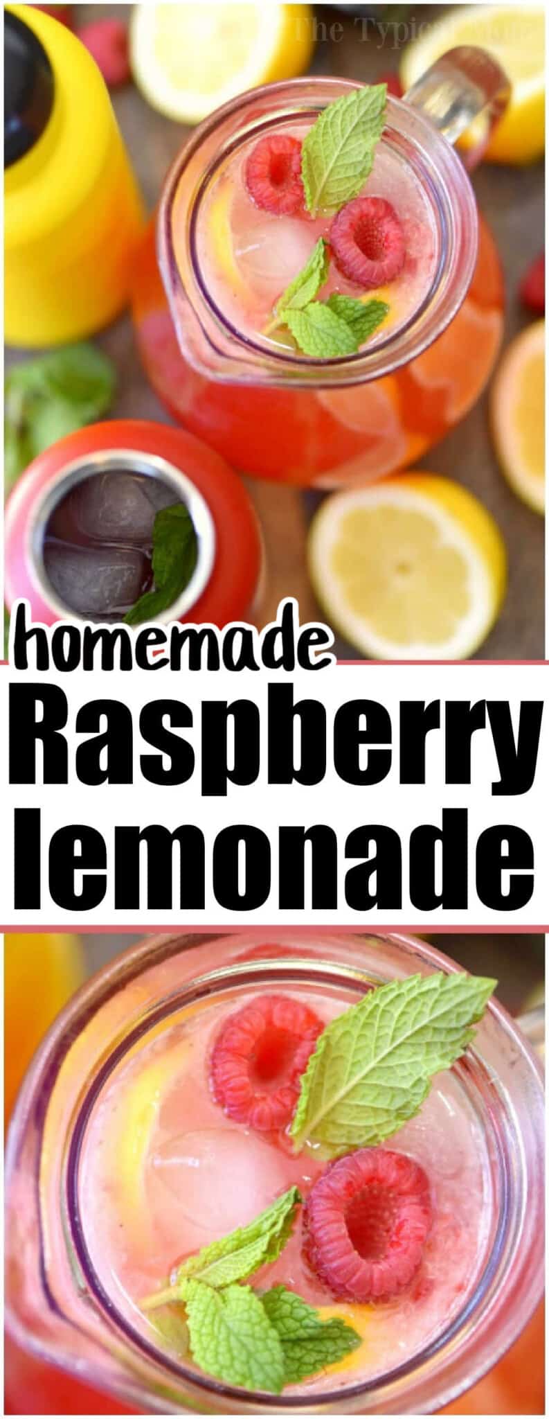 How To Make Homemade Raspberry Lemonade Recipe Mocktail