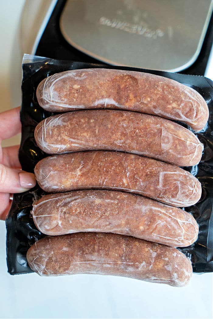 Frozen kielbasa in online instant pot