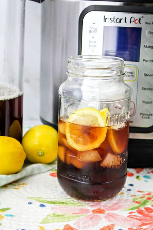 How to Make Sweet Tea with Lipton Tea Bags Instant Pot Sweet Tea