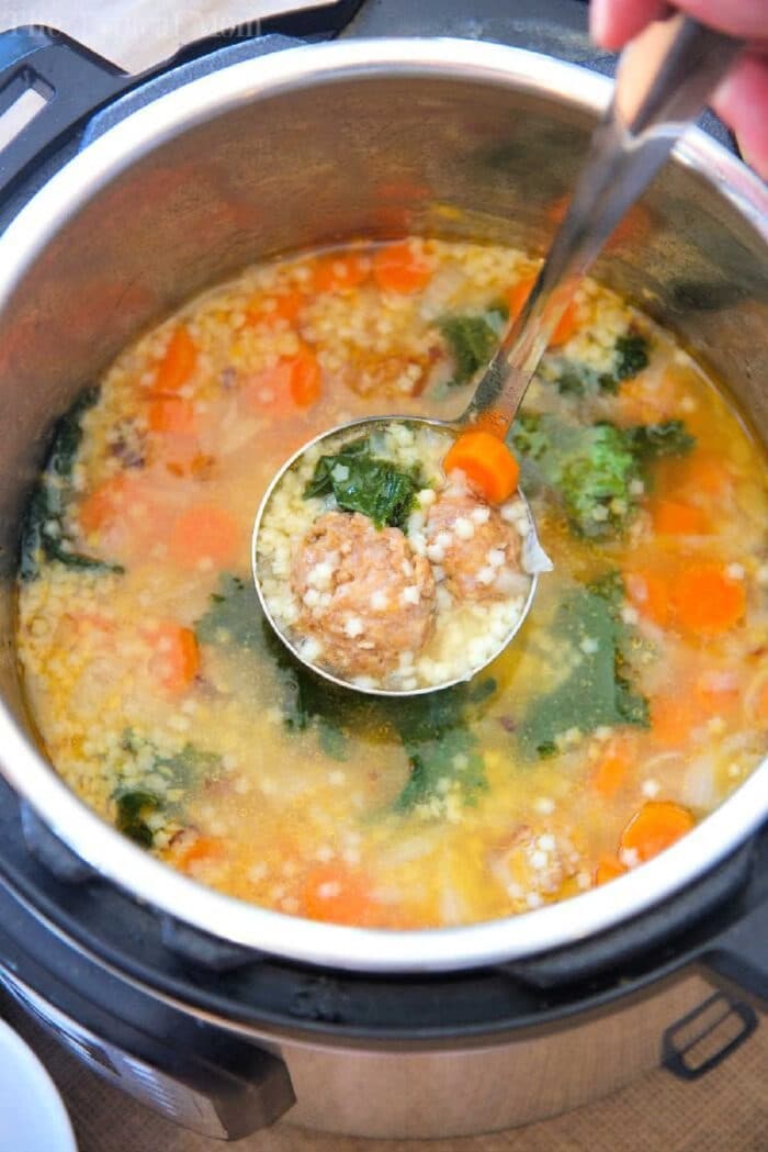 Ninja Foodi Italian Wedding Soup