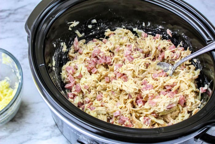 Slow Cooker Chicken and ham