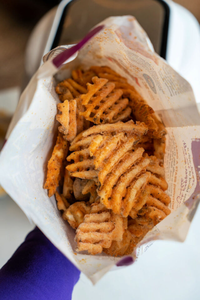 Frozen Waffle Fries in Air Fryer Ninja Foodi Frozen Waffle Fries