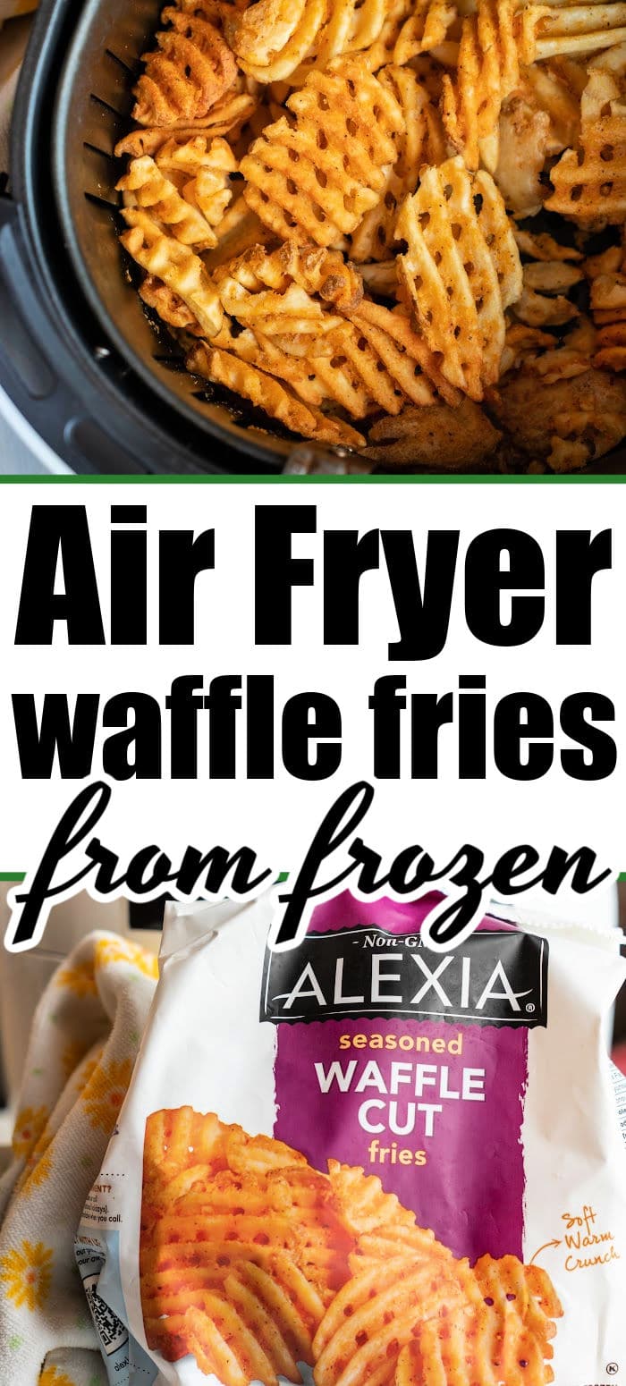 Frozen Waffle Fries in Air Fryer Ninja Foodi Frozen Waffle Fries