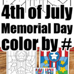 coloring page 4th of july