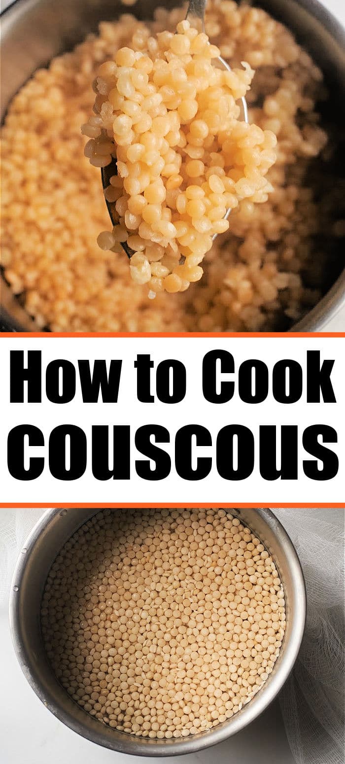 How to Cook Pearl Couscous on Stove, Microwave or Instant Pot