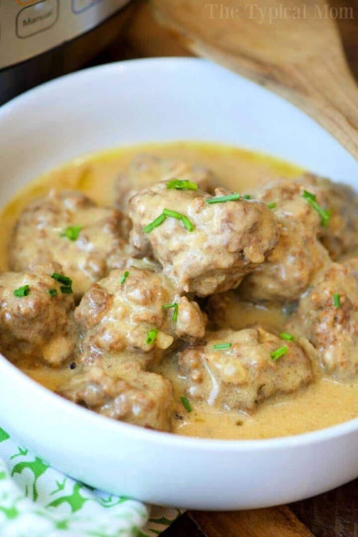 Instant Pot Swedish Meatballs Ninja Foodi Swedish Meatballs