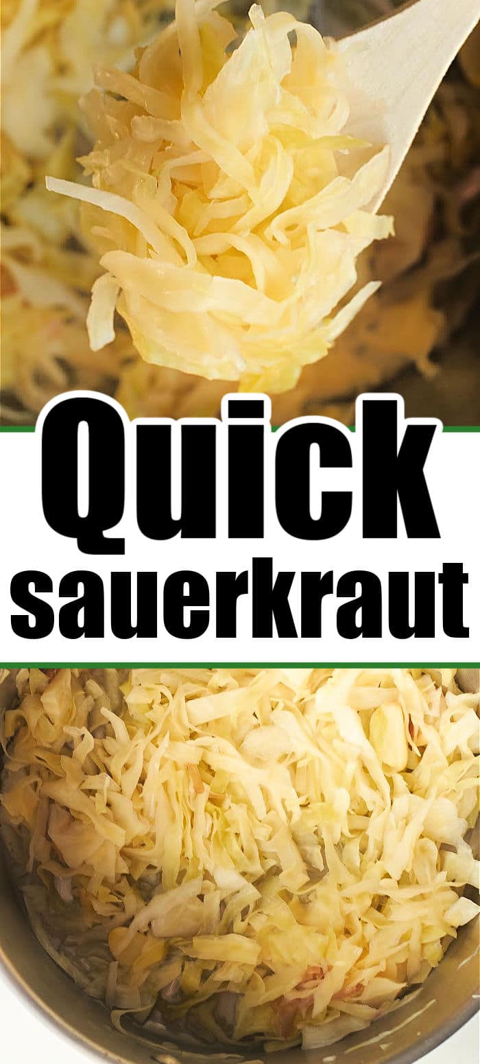 Quick Sauerkraut Recipe How to Make Sauerkraut Fast