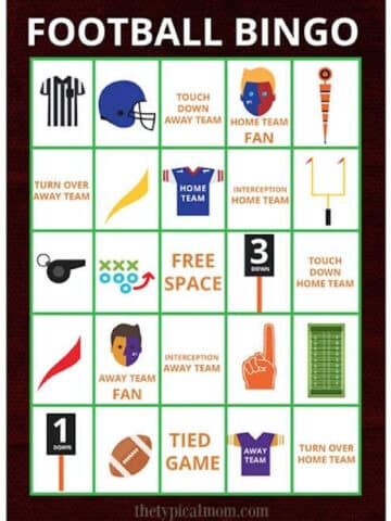 football-bingo