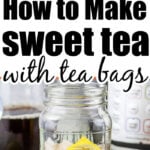 how to make sweet tea