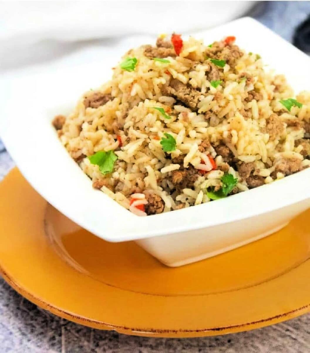 Instant Pot Ground Beef and Rice - Ninja Foodi Ground Beef Rice