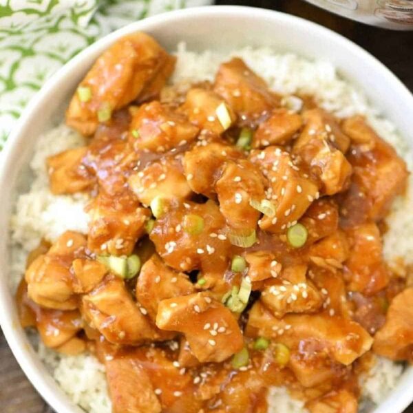 instant pot spicy honey chicken