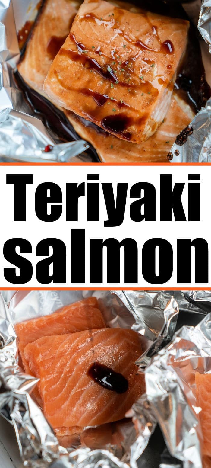 Oven Baked Teriyaki Salmon in Foil Salmon Foil Packets