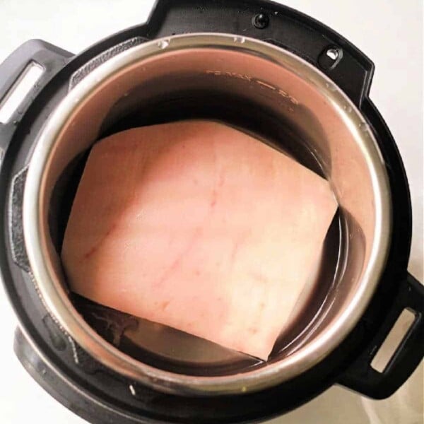 pressure cooker pork belly