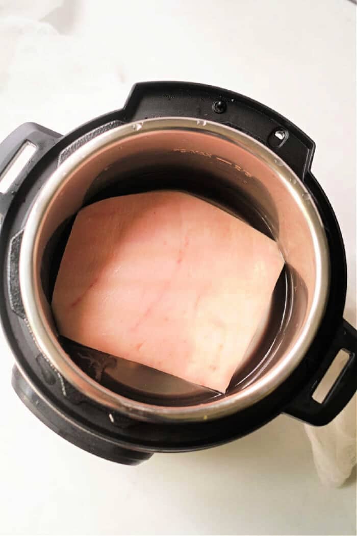 pressure cooker pork belly