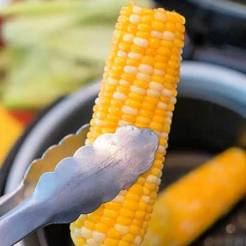 Air Fryer Corn on the Cob No Oil Ninja Foodi Corn on the Cob