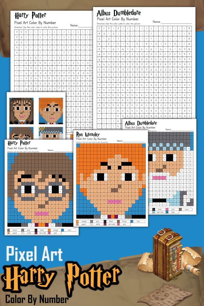 Try these printable Harry Potter activity sheets