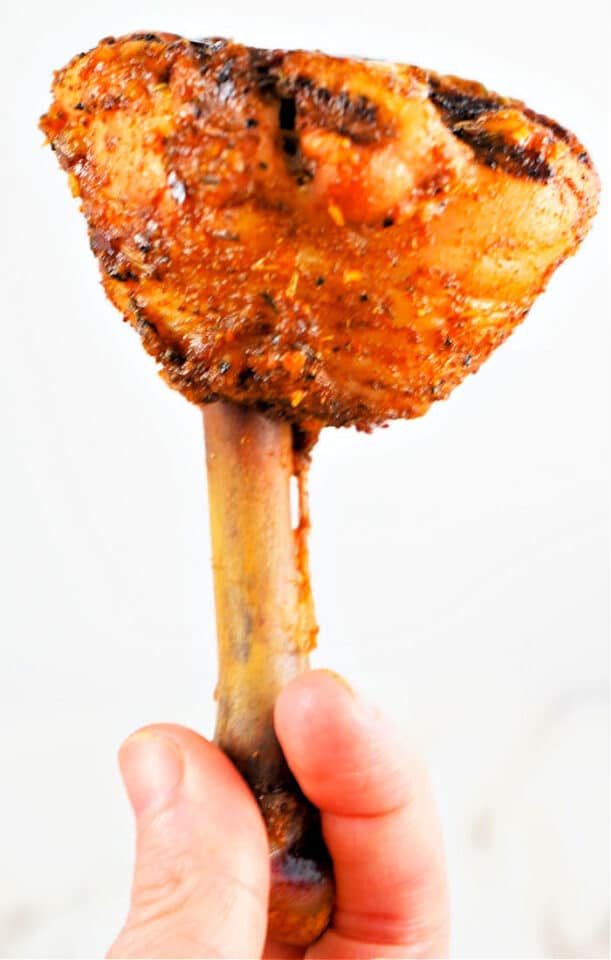 Lollipop Chicken Drumsticks Baked in the Oven, Grilled on BBQ