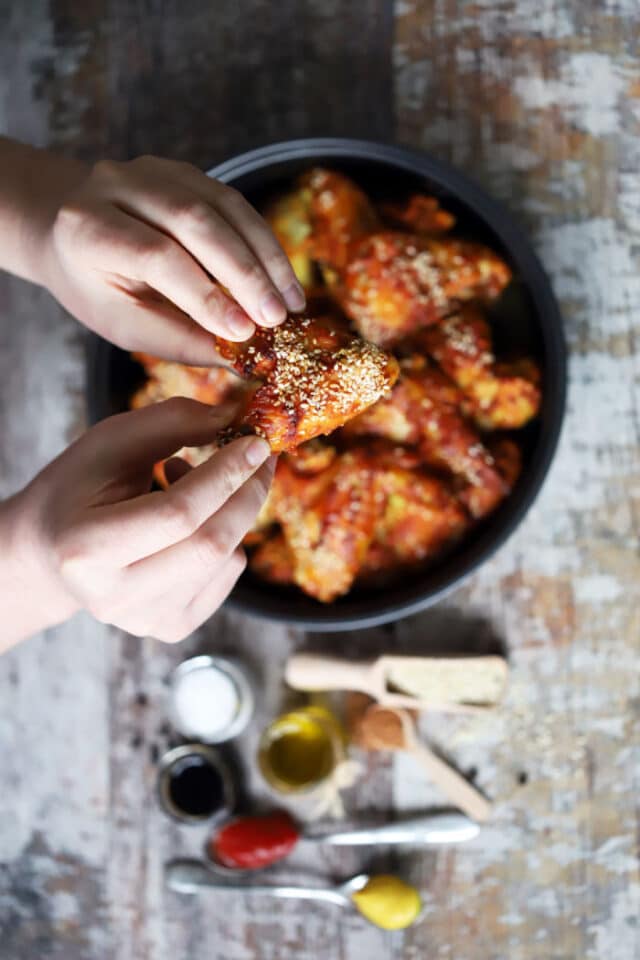Salt and Pepper Chicken Wings Recipe (in Air Fryer)
