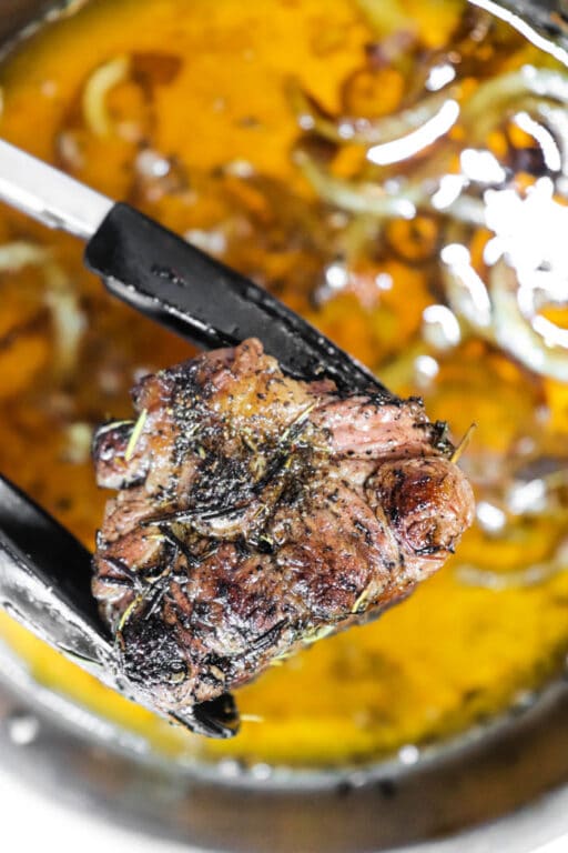 How to Cook Oxtails on the Stove Stovetop Oxtails in Pan