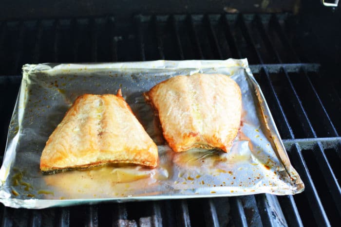 Traeger Frozen Salmon