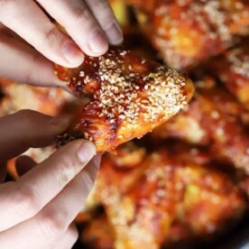 air fryer Salt and Pepper Chicken Wings