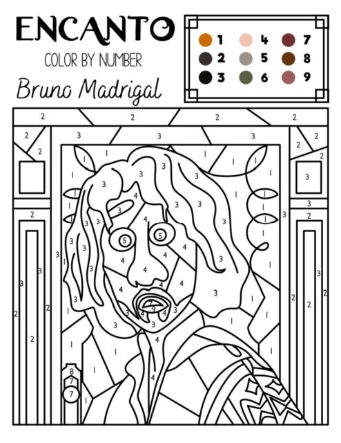 Encanto Coloring Pages (12 Free Printables)