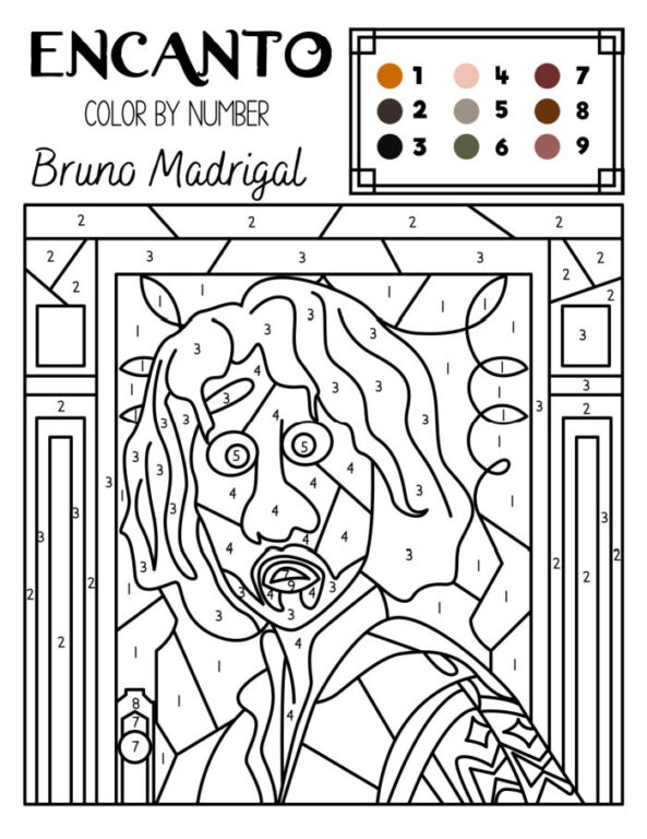 10 Magical Disney Encanto Coloring Pages for Fans