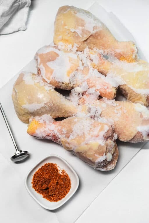 Frozen Chicken Legs in Air Fryer Ninja Foodi Frozen Chicken Legs