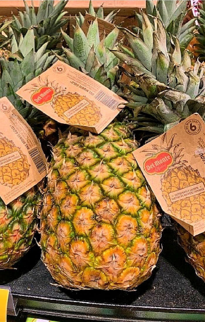 how to cut fresh pineapple