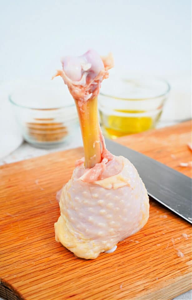 Lollipop Chicken Drumsticks Baked in the Oven, Grilled on BBQ