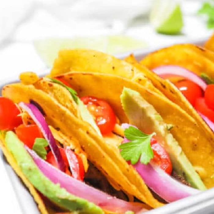 taco meat in a crockpot