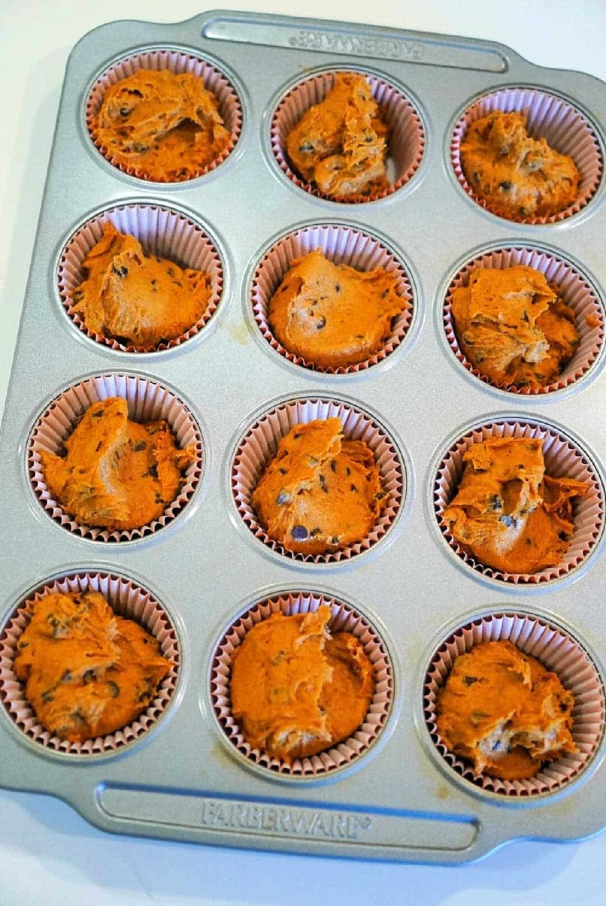 2 Ingredient Pumpkin Muffins Pumpkin Muffins with Spice Cake