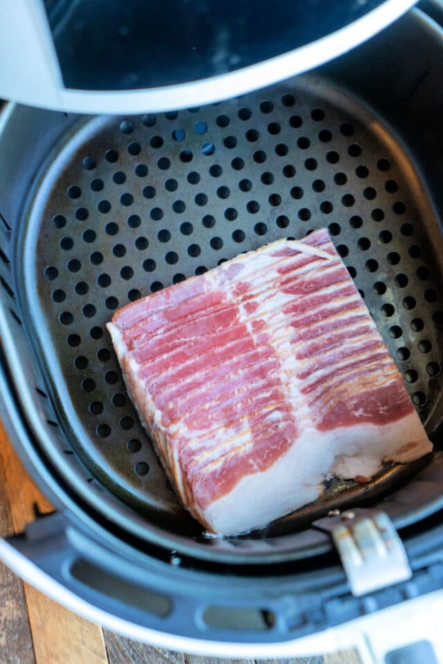 How to Cook Frozen Bacon in Air Fryer Ninja Foodi Frozen Bacon