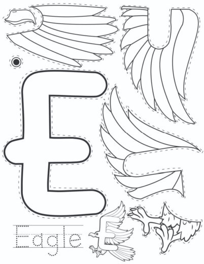 Learning the Alphabet - Free Printable Alphabet Crafts Worksheets