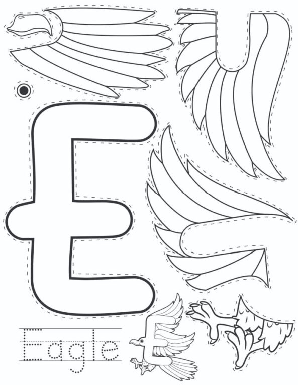 Learning the Alphabet - Free Printable Alphabet Crafts Worksheets