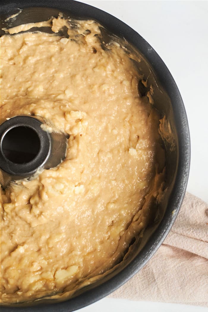 Banana Bread in Bundt Pan