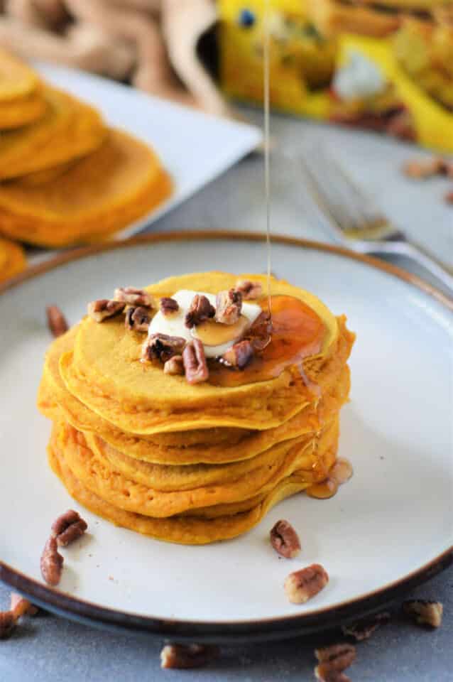 Pumpkin Pancakes with Bisquick - Bisquick Pumpkin Pancakes