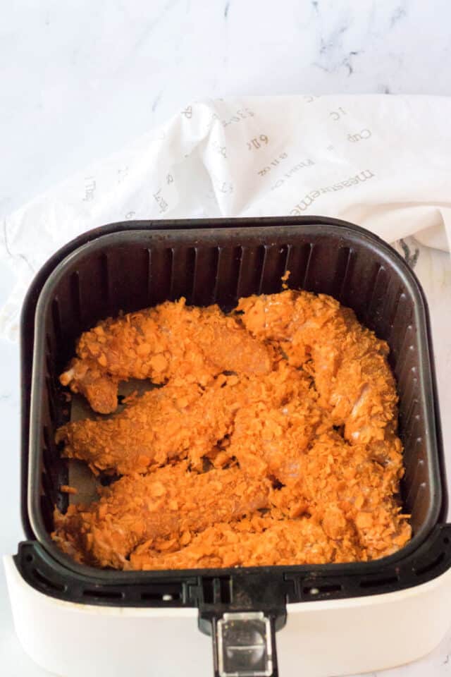 Air Fryer Cheese It Chicken Tenders Cracker Breaded Chicken