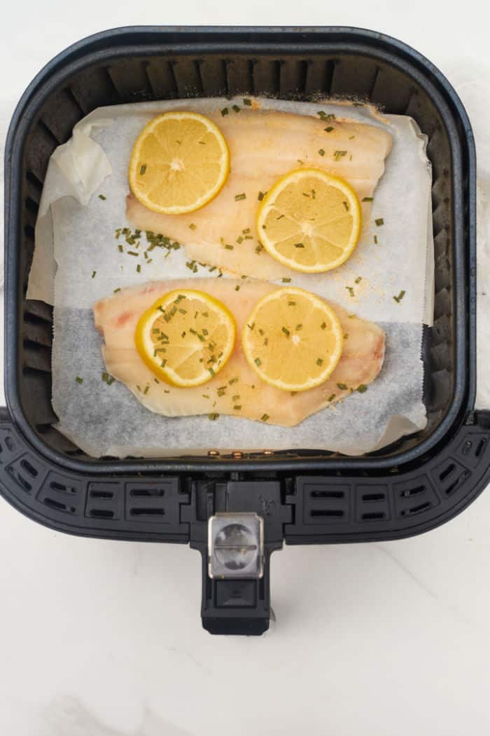 How Long To Cook Frozen Parmesan Crusted Tilapia In Air Fryer at