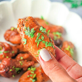 Instant Pot Chicken Wings crispy