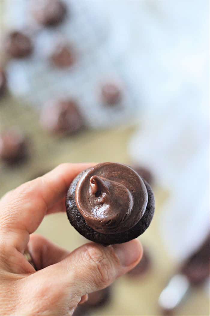 Mini Chocolate Cupcake