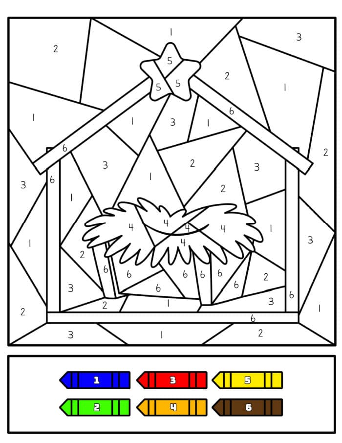 christmas coloring pages nativity printable