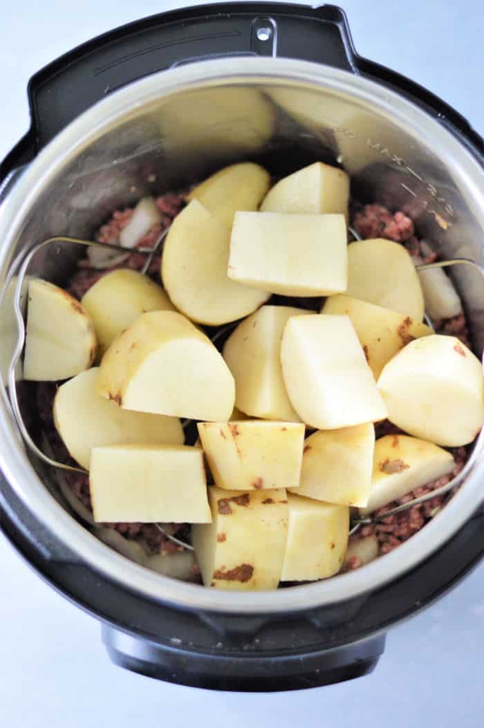 Shepherd's Pie in Pressure Cooker