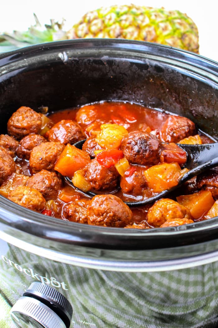 Slow Cooker BBQ Meatballs Crockpot BBQ Meatballs Recipe