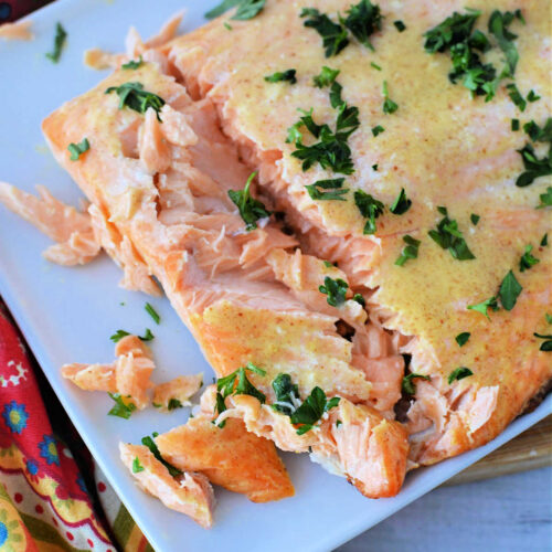 Frozen salmon pressure online cooker