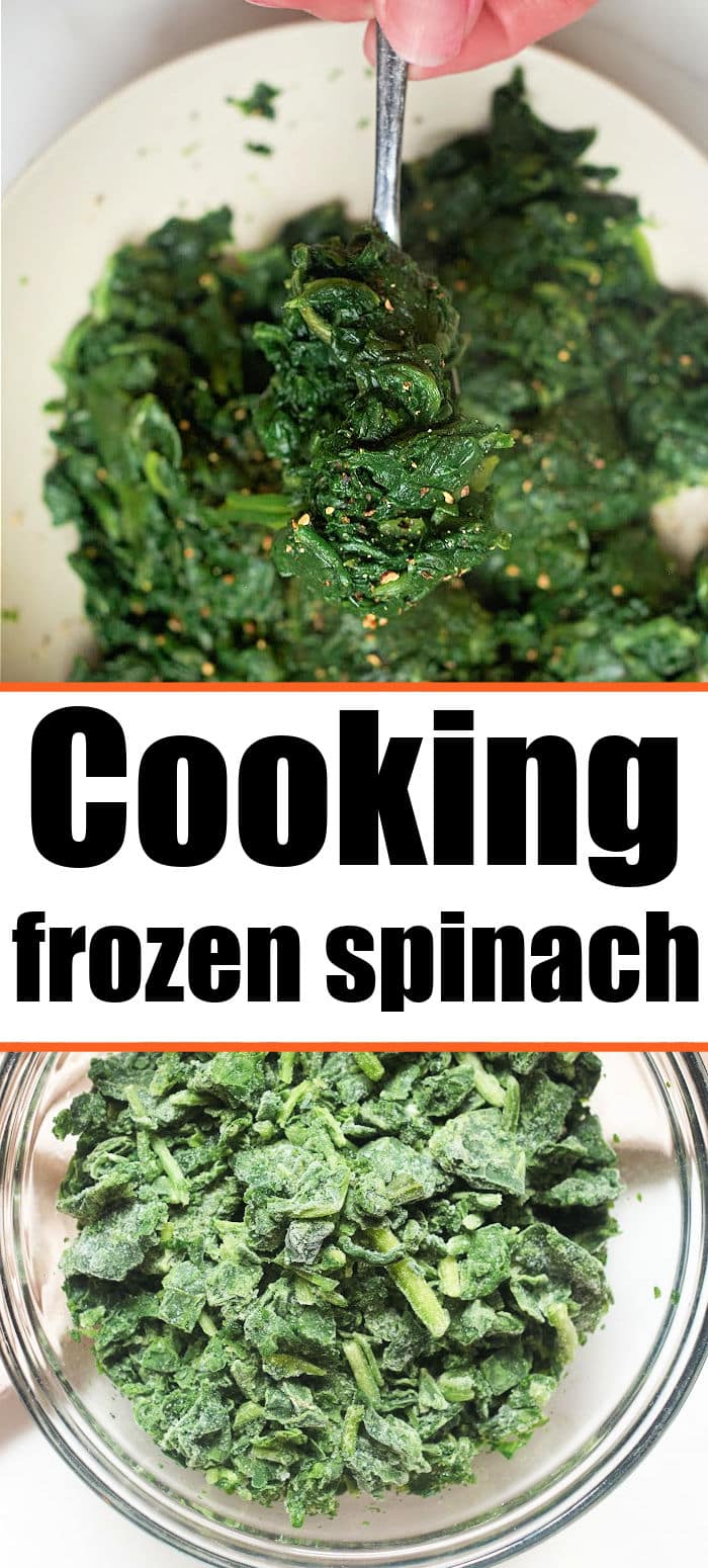 How To Cook Frozen Spinach In Air Fryer Stove Top Instant Pot   Cooking Frozen Spinach 