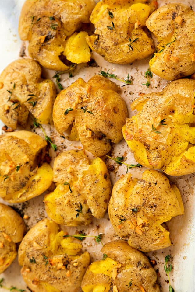 Smashed Potatoes Air Fryer Ninja Foodi Smashed Potatoes