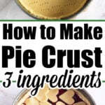 easy homemade pie crust