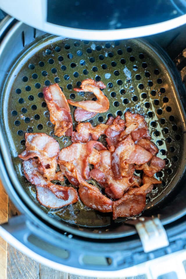 How to Cook Frozen Bacon in Air Fryer Ninja Foodi Frozen Bacon