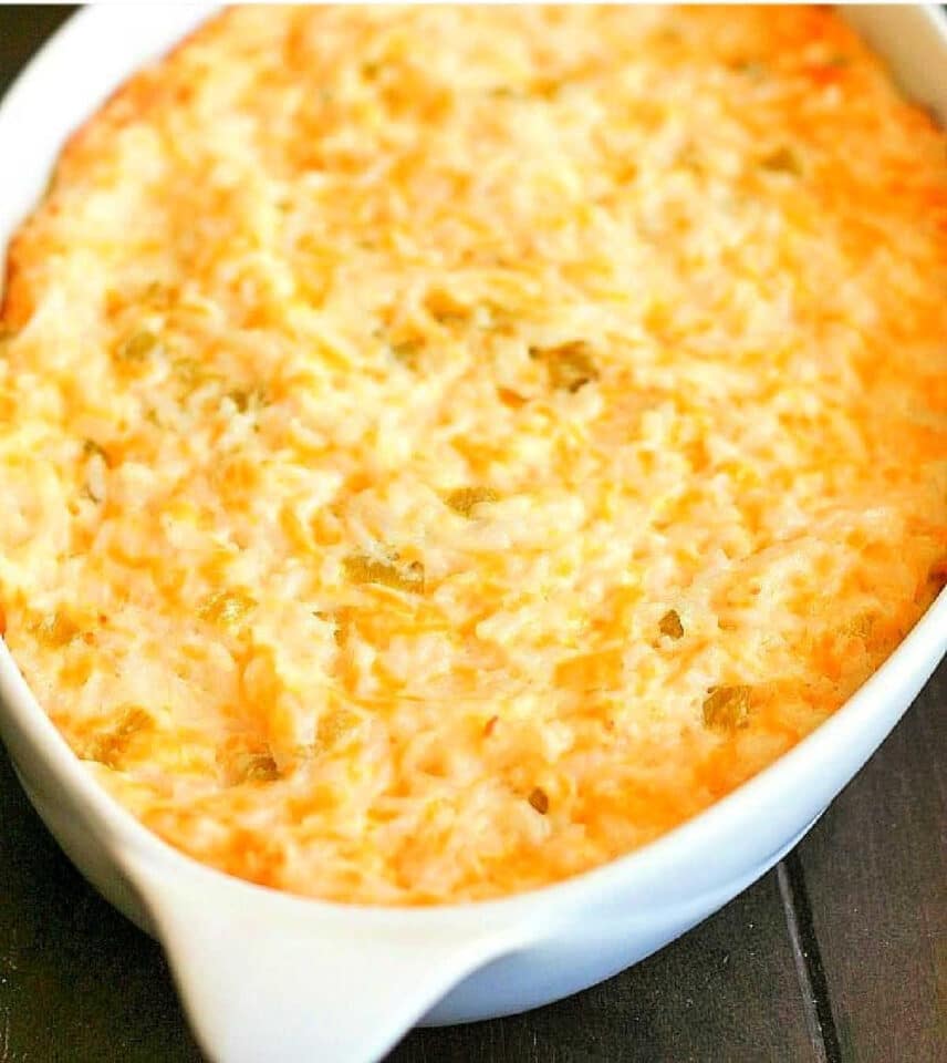 Easy Green Chile Chicken Casserole - Hatch Chile Casserole